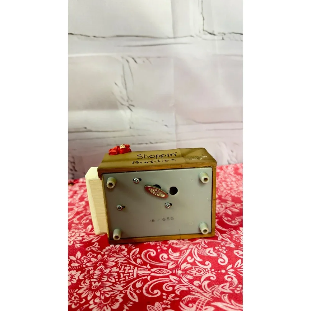Vintage Shoppin Buddies Musical Figurine Rotating Clothes Rack Shop Til We Drop